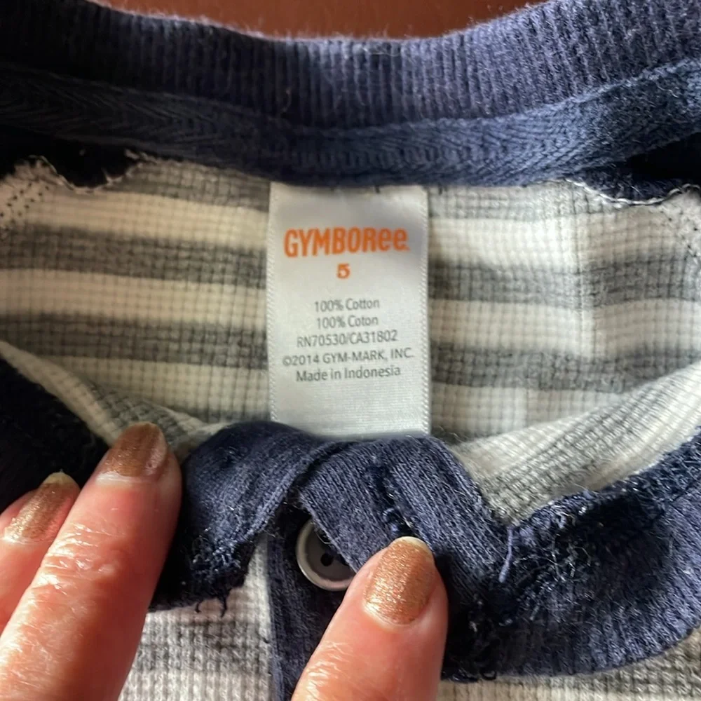 Gymboree • Henley • Thermal • Shirt 5T